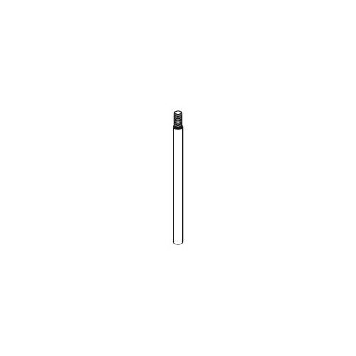 Falcon 650006-SP28-12IN Vertical Extension Rod, Aluminum Painted