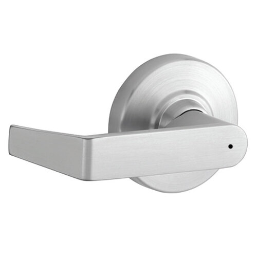 ND40S Rhodes Privacy Lock, Satin Chrome