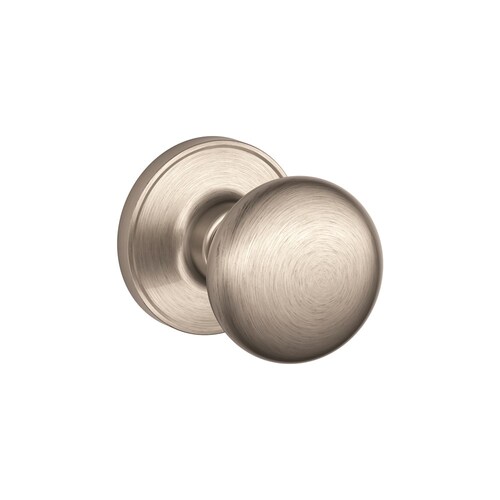 J10F Stratus Passage Knob Lock, Satin Nickel