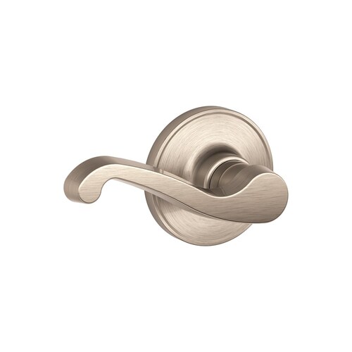 J10F LaSalle Passage Lever Lock, Satin Nickel