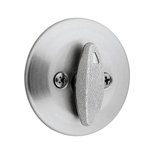 663 One-Sided Deadbolt Satin Chrome