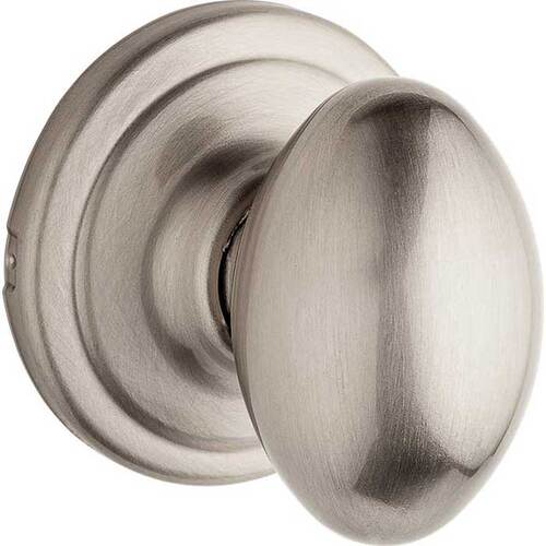 Laurel Passage Knob Satin Nickel