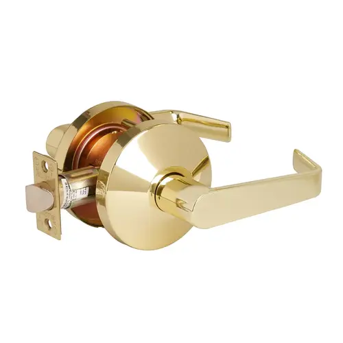 B Series Passage Lock, Bright Polished Brass