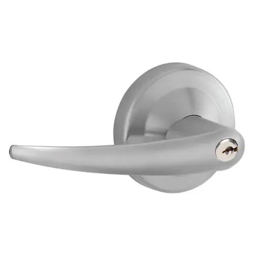 ND53BDC Omega Entrance Lock, Satin Chrome