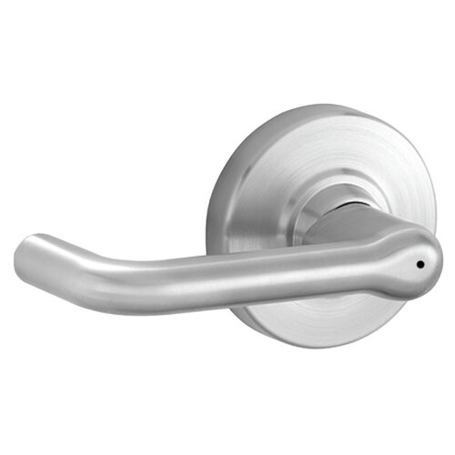 ND40S Tubular Privacy Lock, Satin Chrome