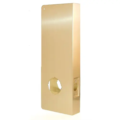 Wrap Around Plate Polished Brass