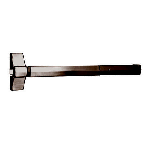 7100 Series Rim Exit Device, Dark Oxidized Satin Bronze