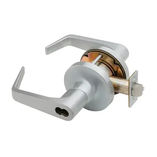 T Series Classroom Security Lock, Satin Chrome