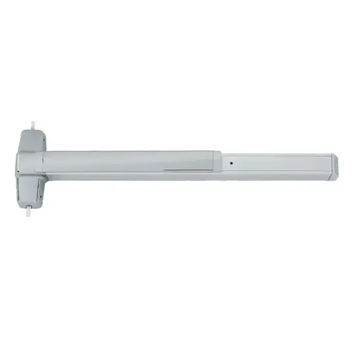 EL-9927EO-F Surface Vertical Rod Fire Exit Device - 4', Satin Aluminum Clear