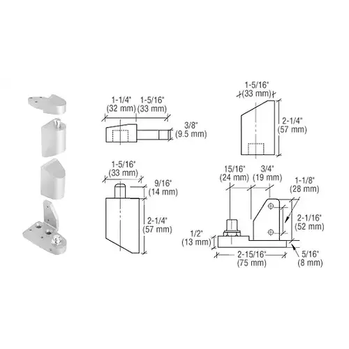 OP40 Series Offset Pivot Set