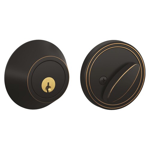 JD60F Deadbolt, Aged Bronze