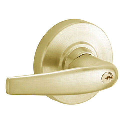 ND53PD Athens Entrance Lock, Bright Polished Brass