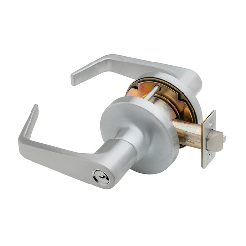 Lock Cylindrical Lock Satin Chrome