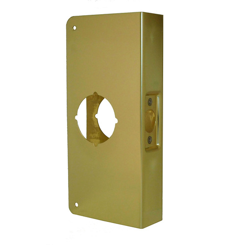 Wrap Around Plate Polished Brass