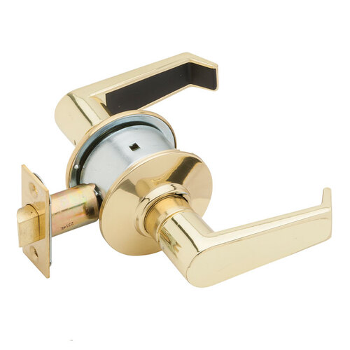 A10S Levon Passage Lever, Bright Polished Brass