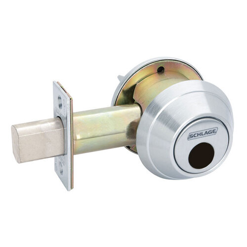 B680 Door Bolt, Bright Polished Chrome