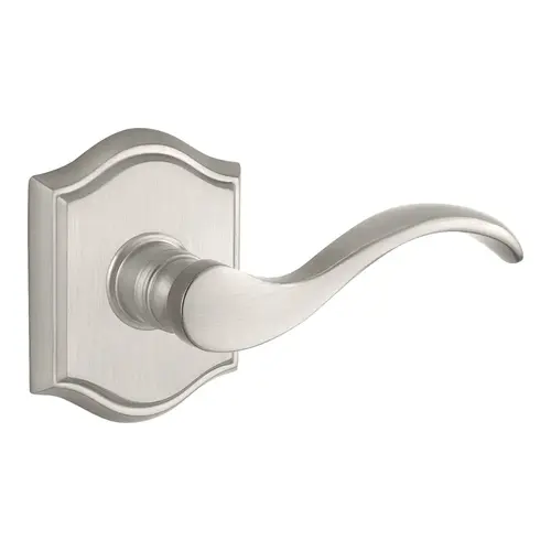 Curve Reserve Lever Satin Nickel