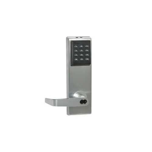 9KZ EZ Series Electronic Keypad Lock, Satin Chrome