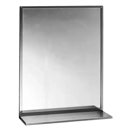 B-166 Channel-Frame Mirror/Shelf Combination
