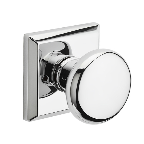 Round Reserve Knob Polished Chrome