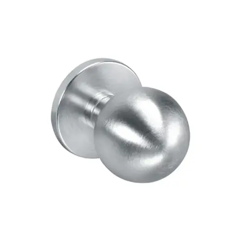 8807 Mortise Entrance Knob Lockset, Satin Stainless Steel