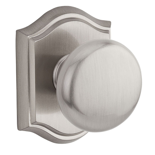 Round Reserve Knob Satin Nickel