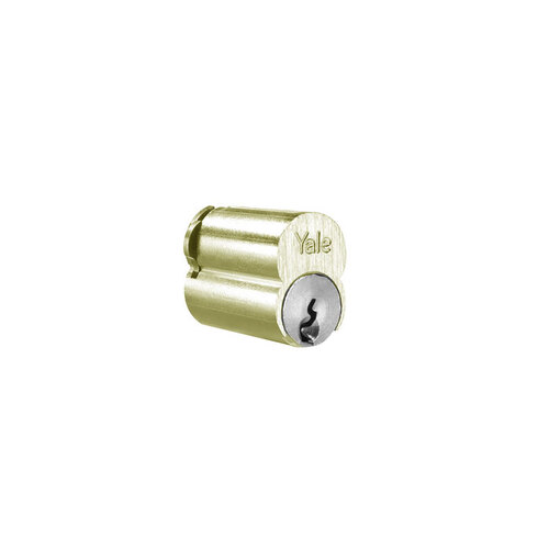 1210 series Interchangeable Core only, Satin Brass