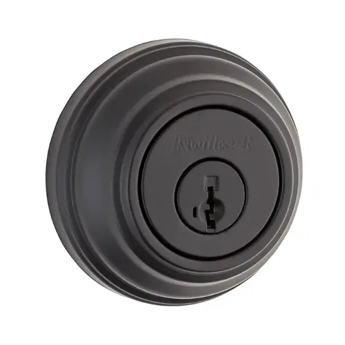 980 Single Cylinder Deadbolt Matte Black