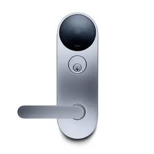 Latch M2LS1LL-LH Mortise lock cartridge designed for apartment entry doors Silver