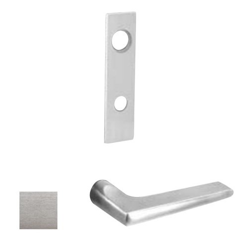 8200 Series 8215 Outside Trim Lever and Escutcheon Satin Chrome