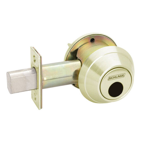 B680 Door Bolt, Satin Brass