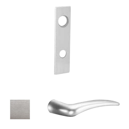 8200 Series 8215 Outside Trim Lever and Escutcheon Satin Chrome