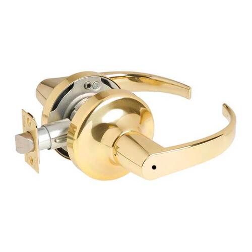 5300LN Series Standard Duty Lever Lock, Bright Polished Brass