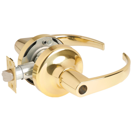 5300LN Series Standard Duty Lever Lock, Bright Polished Brass