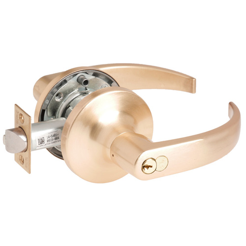 5400LN Series Heavy Duty Lever lock, Satin Bronze