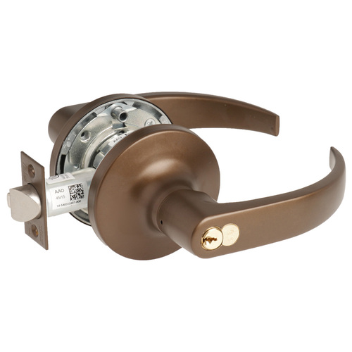 5400LN Series Heavy Duty Lever lock, Dark Oxidized Satin Bronze