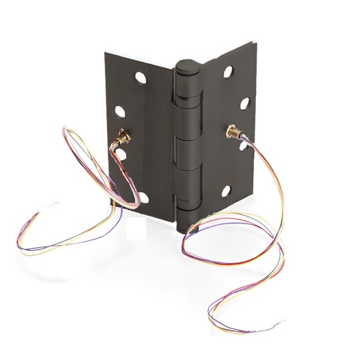 Full Mortise Electric Commercial Hinge - 6 Wire Oil Rubbed Dark Bronze