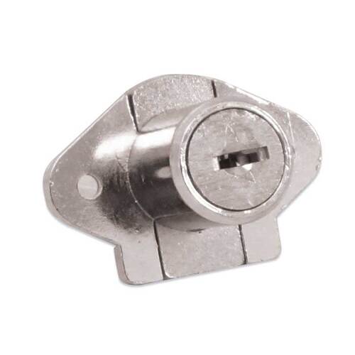 Drawer Lock Satin Chrome