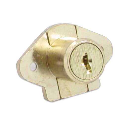 Drawer Lock Satin Brass