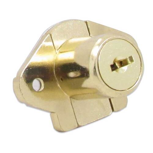 Drawer Lock Satin Brass