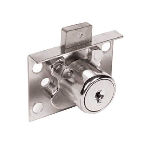 Drawer Lock Satin Chrome