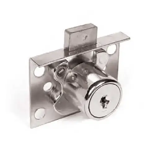 Drawer Lock Satin Chrome