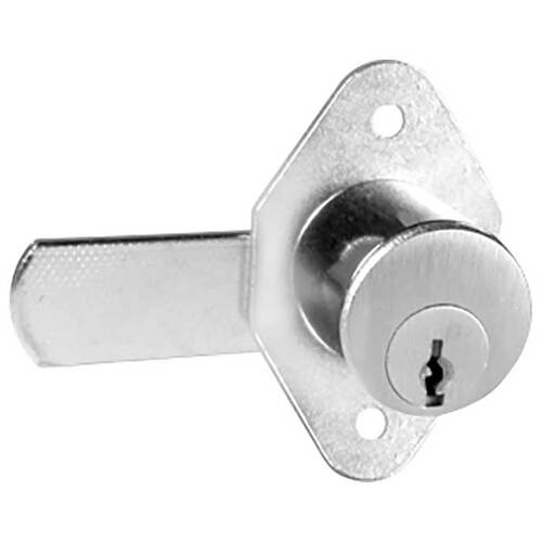 Door or Drawer Lock Satin Chrome