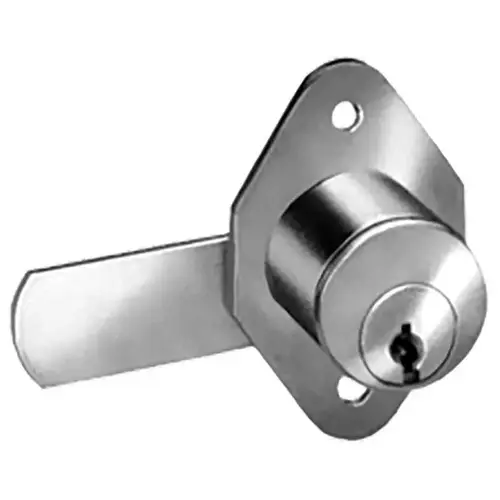 Door or Drawer Lock Satin Chrome