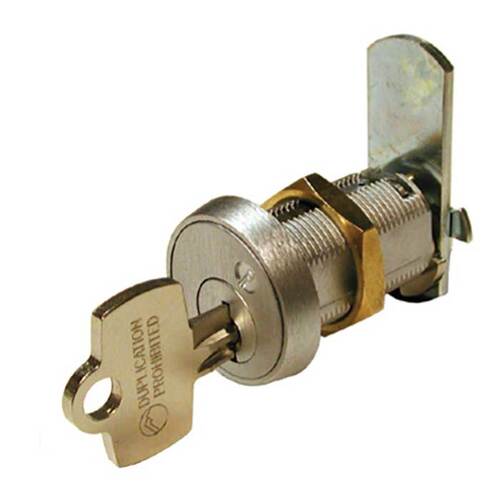 Cam Lock Satin Chrome