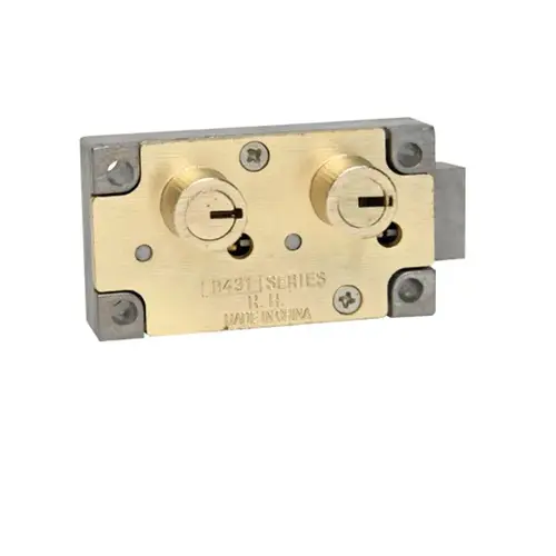 Bullseye B431-BR-SY3-RH Safe Deposit Lock