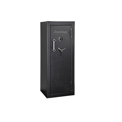 8-8-14+1 Gun Safe, 120 Minute Fire, Black Textured Finish with Chrome Hardware, ESL10 (UL Type 1) Electronic Lock, PDO, 751lbs