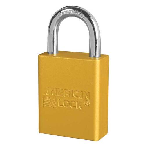 Safety Padlock Yellow