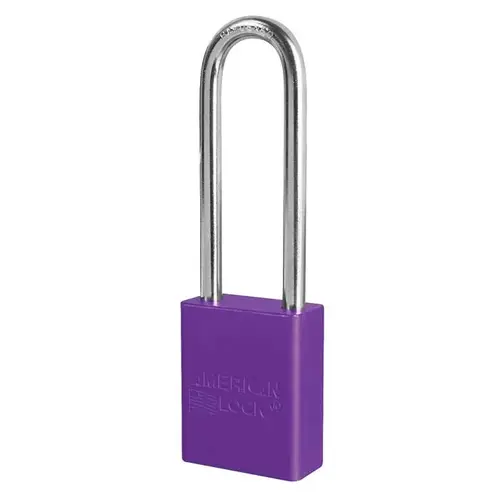 Safety Padlock Purple