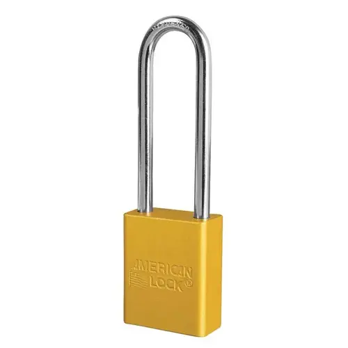 Safety Padlock Yellow